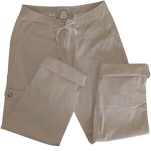 L.L.Bean Womens 12T Cargo Pants Granola Girl Outdoorsy Naturecore Gorpcore Cabin